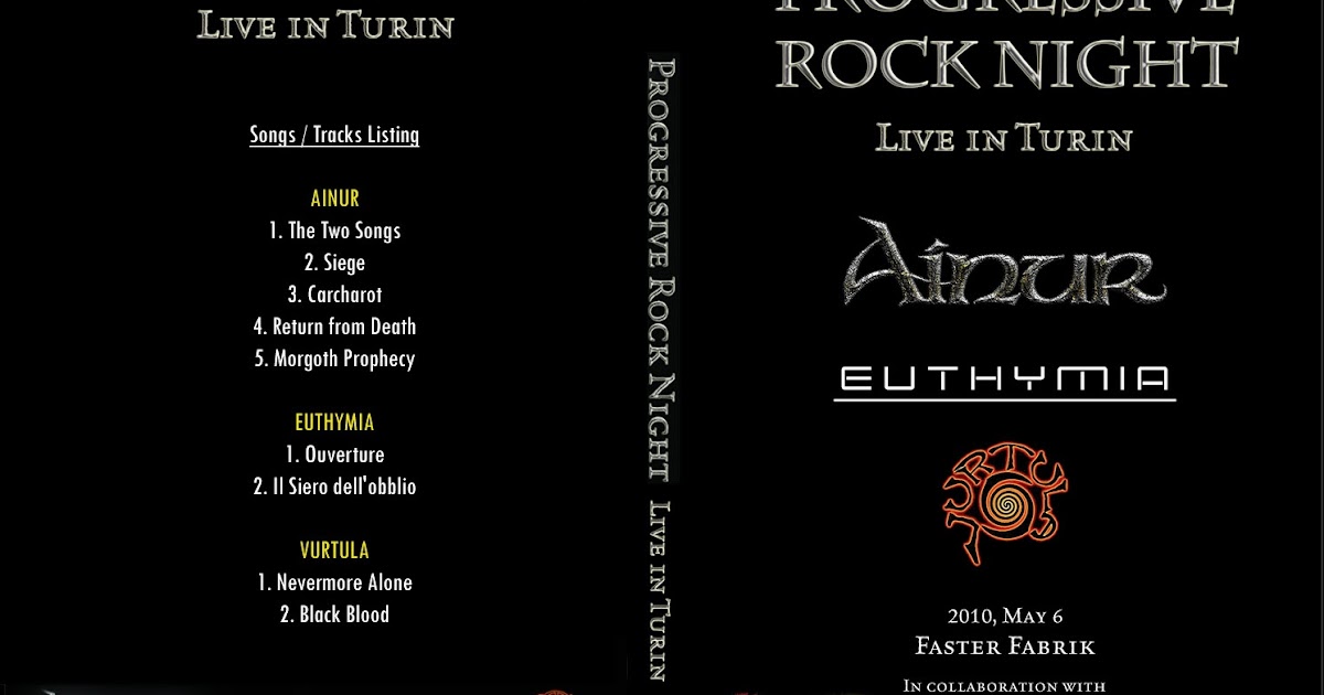 Progressive Rock Night-Live in Turin [DVD]